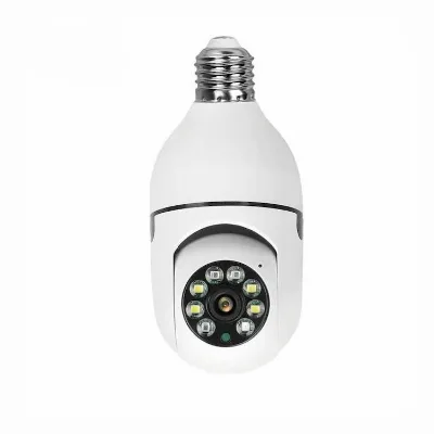 2023 Hot Sale Top Quality HD 1080p 5G Wireless LED Tuya App Wifi Smart Bulb Light Camera 360 Degree