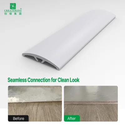 Decorative PVC Trims Durable End Cap Skirting Alternative for Modern Interior Renovation