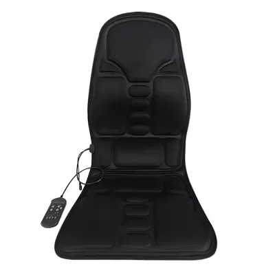Portable Leather Home Waist Vibration Massage Cushion with Heating