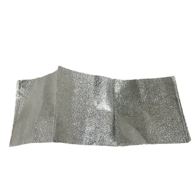 Embossed Sheets Silver Aluminum Foil Pop-up Salon Foil Dispenser