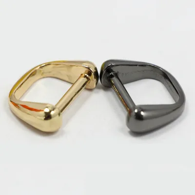Metal Square D Ring 1 Inch Inner Diameter D-Ring Bag Hardware Accessories for Purse Strap