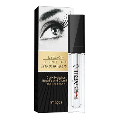 IMAGES Korean Liquid Organic Lengthening Eyelash Mascara Growth Serum Waterproof and Natural Curly Eyelash Serum