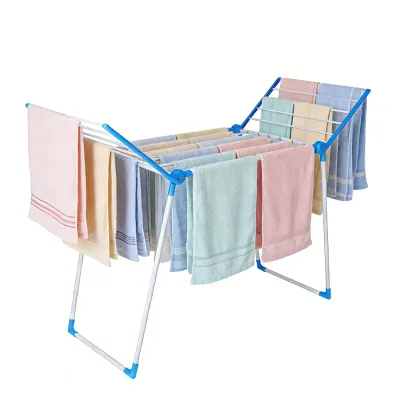 Household Drying Rack Portable Space Saving Folding Drying Rack Laundry Use