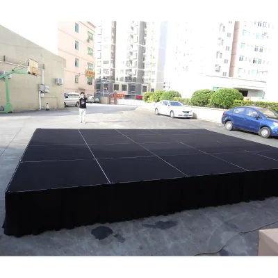 Used modular stage lightweight portable smart stage