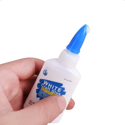 DIY White Glue Hand-made Non-Toxic Washable Liquid Adhesive Glue for Paper 40ml/500ml for School & Office Use Made in China