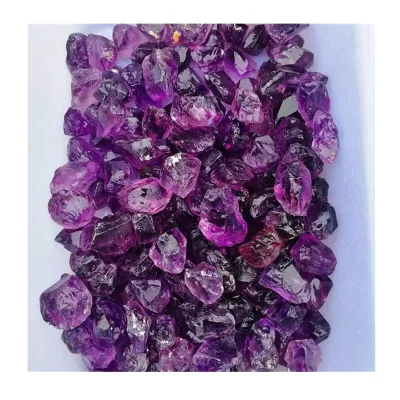 Natural Stone Crystals and Stones Rough Quartz Amethyst Crystal Raw Stone for Home Decoration