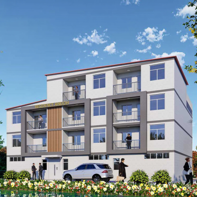 Modern Designed Prefabricated Heavy Steel Structure Apartment Building for Hotels High-end Atmosphere Seismic Durability