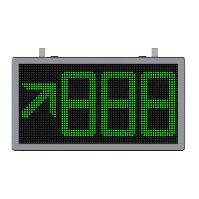 Parking Lot 485 Three Way Screen Parking Guidance System Indoor Signage Led Display Screen for Indoor Parking Lot Guidance