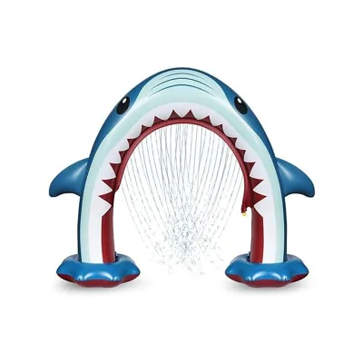 Hot Selling Inflatable Shark Toys Splash Water Toys Swimming Pool for Kids