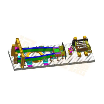 3D Flexible Welding Platform Porous Positioning Welding Plate Fixture Cast Iron Table 3D Platform