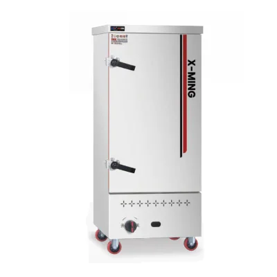 Xiangming Factory Direct Luxury Steam Rice Cabinet Commercial Gas Type Cooking Equipment