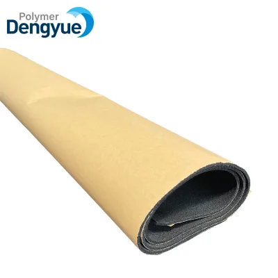 Anti-Slip Neoprene Rubber Sheet Roll for Gaskets Pads Seals Crafts Flooring Cushioning of Anti-Vibration
