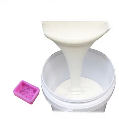 RTV2 Condensation Cure Silicone Rubber Raw Material-High Temperature Resistance Liquid Silicone Casting for