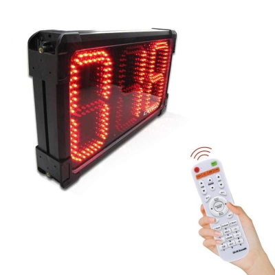 GANXIN 8 Inch LED Display Multifunction 0-999 Countdown Countup Clock Electronic People Flow Digital Counter with Remote Control