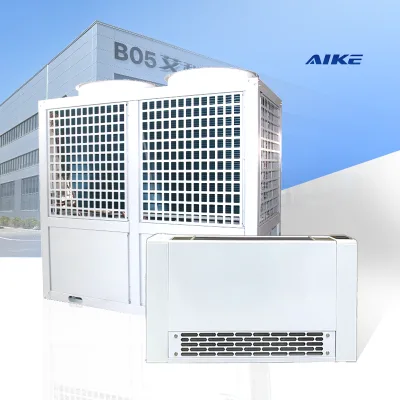 Modular Energy Efficient and High Efficiency air to air Heat Pump with Fan Coil Unit for Office Buildings or Houses