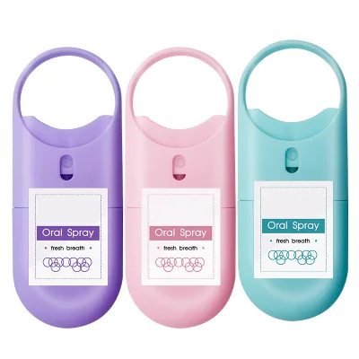 Customizable Oral Spray Portable Alcohol Free Sugar-Free Pocket Size Mojito Flavor Oral Care for Women Men Bulk Supplier