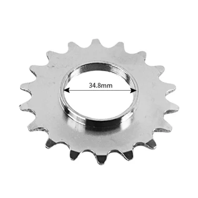18T Fixed Gear Bike Cog High Quality Sliver Steel 13T Fixed Gear Bicycle Freewheel