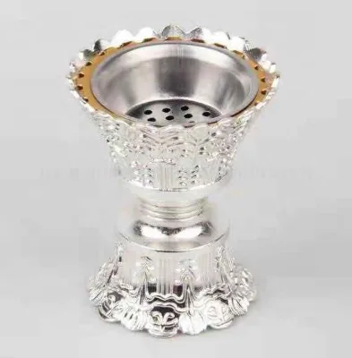 Wholesale Gold Ball apple Shape Metal Incense burner