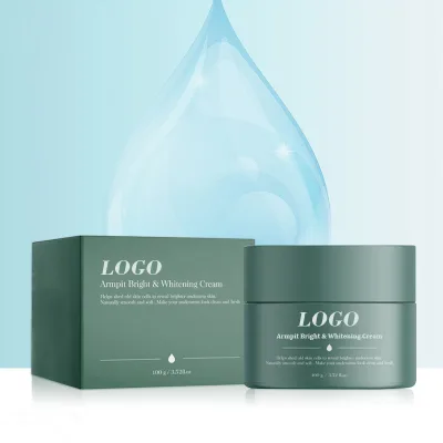 Collagen Armpit Whitening Cream with Glycerin Allantoin for Dark Underarms Brightening Deodorant Moisturizing 100g OEM