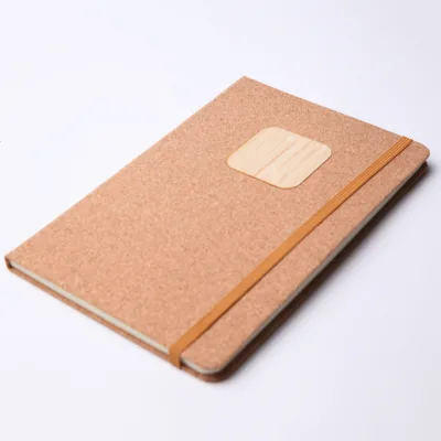 Cork Cover Recycled Journal Notebook Cork Notebooks With Elastic Band New Design Wholesale