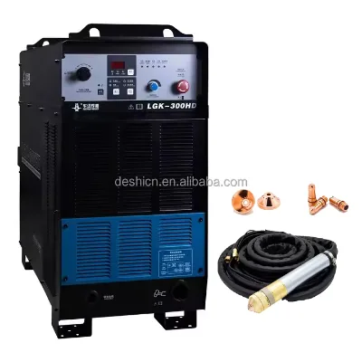 CNC Plasma Cutter LGK-300HD Hand Cutting and CNC Data controlled cutting machine for industrial cutting of 1-50MM maximum 80mm