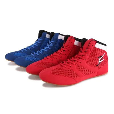Custom Made Wrestling Boxing Shoes Sneakers High Quality Mens Wrestling Shoes