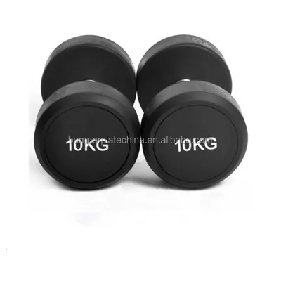 Vobell Pro-style Round Rubber (Iron & Rubber) with LB KG for Home Gym Use-Customizable Color & Logo