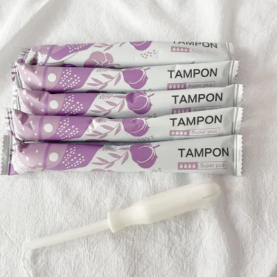 Wholesale Hygienic Long Short Catheter Applicator Built-in Tampons for Women