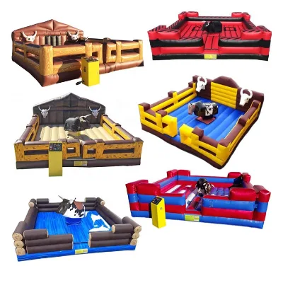 New and Cheap Inflatable Mechanical  Odeo Bull Inflatable Bull Riding Machine Inflatable Mechanical Bull for Sal