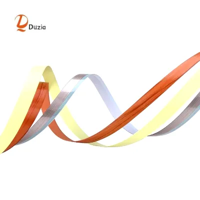 1MM PVC Wood Grain Edge Banding Solid Color Edge Banding Trips