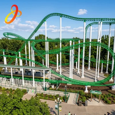 China Supplier New Product Steel Loco Roller Coaster Outdoor Playground Equipment for Adult Amusement Parks and Home Use