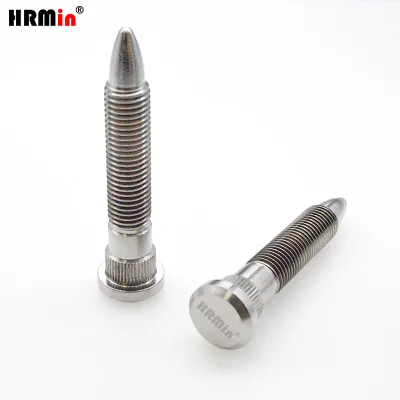 HRMin Factory Gr.5 Titanium Auto Part Titanium Screw Wheel Stud M12X1.5 mm for Toyoto,Mazda,Honda,Acura,Scion,Lexus,Mitsubishi