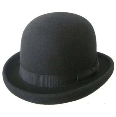 Men's 100% Australian Wool Felt Bowler Dress Hat