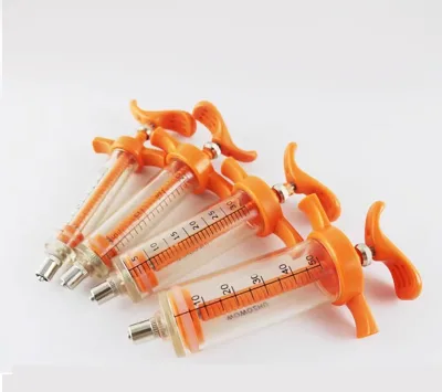 TPX / Plastic Steel Syringe  Animal Syringe   20ml 30ml