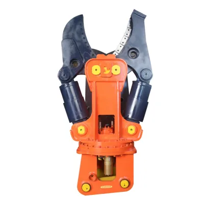 Heavy Duty Hydraulic Demolition Shear Excavator Attachment for Steel Structure Dismantling and Scrap Processing