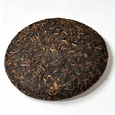 Imperial Organic Health Fermented Slimming Golden Bud Ripened Pu'er Tea Cake