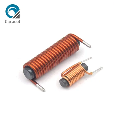 CR0520-180K High Q Value Rod Choke Coil Inductor with Magnetic Ferrite Core for High-Frequency Power Supply