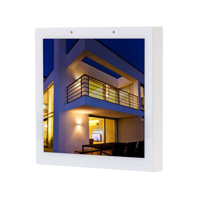 Newset 2024 Rectangular 4 Inch Wireless Smart Home Kit Wifi Home Security System With Tuya Smart Home App White
