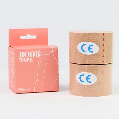 Aranea Printed Lace Water Resistant Instant Lift Breast Tape for Women Breathable Eco-Friendly Adhesive 5cm X 5m