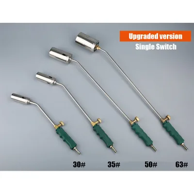 Outdoor Barbecue Flame Spray Torch Handheld Gas Heater burner