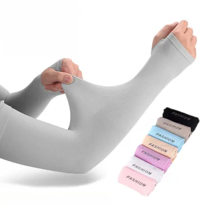 Sun Protection Cooling Compression Sports Arm Sleeves Fishing Cycling Sublimation Blank Arm Sleeves