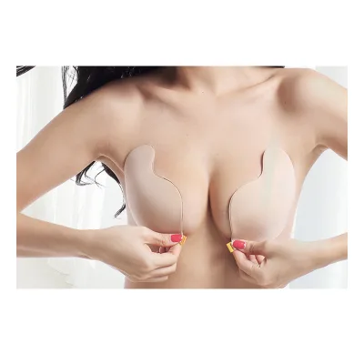 Factory Price Panties and Boobs High Quality Women Silicon Bra Filler for Backless Dress
