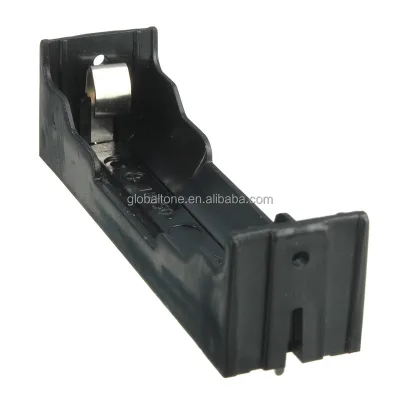 Single Cell 18650 3.7V DIY Plastic Battery Holder Case 2 Pins Contact/With Wire Leads Support De Batterie Batteriehalter