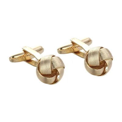 Metal Twist Brass Jewelry Cufflinks for Men 5 Office Wear Piercing Vintage Men's Luxury Cufflink Men Dress Shirts Souvenirs
