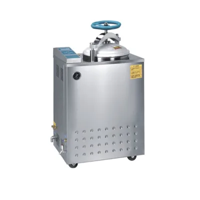 50L 75L 100L Vertical Top Loading Vacuum Pump Autoclave for Sale