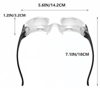 Customizable Adjustable Acrylic Headband Magnifying Glasses