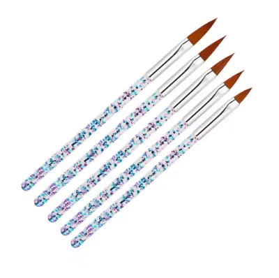 High Quality Professional Brush Nail Art For Acrylic Nail Plastic Nails Brush