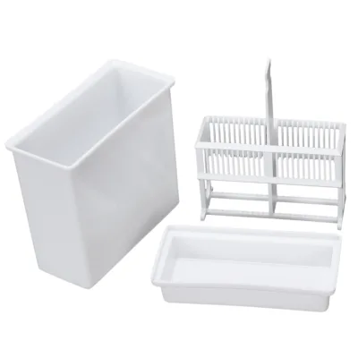 Best 5 Slides Plastic Lab Staining Rack