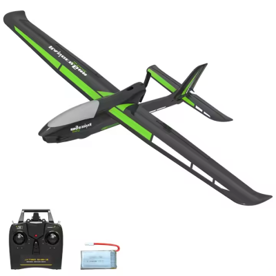 RC Electric Glider Model 60cm Remote Control Airplane for Flight Stunts & Fun
