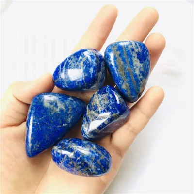 Wholesale Natural High Quality Polished Gemstone Blue Lapis Lazuli Tumbled Crystal Stones for Decoration